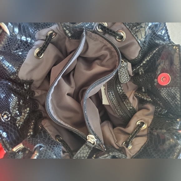 Bundle Only: Nine West Women's Black Bag Quality Man Made‎ Material - Picture 14 of 16